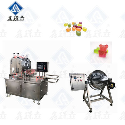 Stainless Steel Automatic Gummy Candy Production Line for Double Color Lollipops