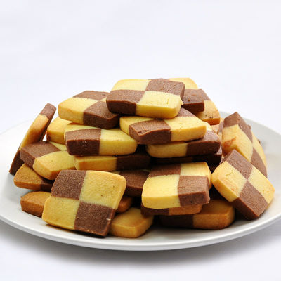 High Productivity Encrusting and Forming Cookies Production Line with Pinch Cutting