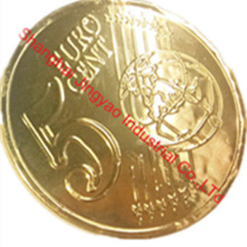 Metal Packaging Knurling Machine for Chocolate Coins Automatic and Easy to Operate