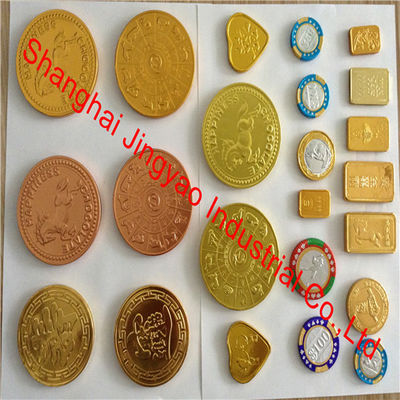 Metal Packaging Knurling Machine for Chocolate Coins Automatic and Easy to Operate