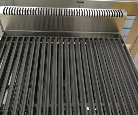Stainless Steel Electric Lava Rock Grill for Tabletop Barbecue Grilling 400*650*480MM