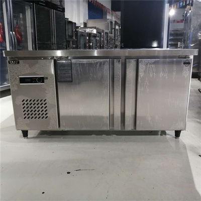 50-300L Capacity Stainless Steel 4 Drawer Freezer Cabinet Work Table Counter Top 110V