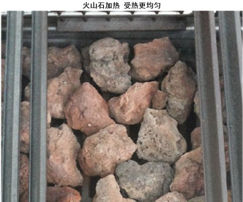 Commercial Gas Lava Stone Grill with Cabinet and Flame Safety Device in Sliver