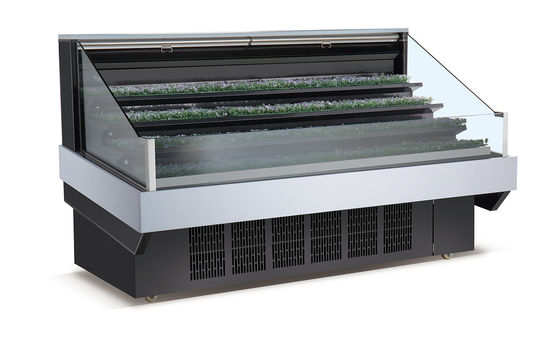 Stainless Steel 201 Material Deli Cooler for Supermarket Meat Display Refrigeration
