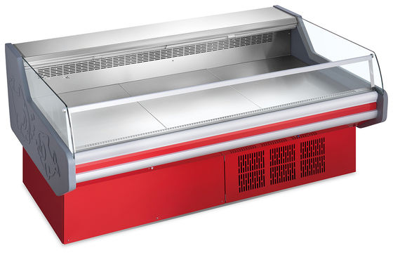 Stainless Steel 201 Material Deli Cooler for Supermarket Meat Display Refrigeration