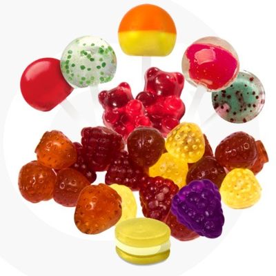 50kg/h Automatic Hard and Soft Candy Making Machine for High Production of Gummy Bears