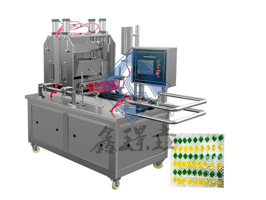 Advanced Semi Automatic Candy Making Machine for Gummy Bear Production 50kg/h Output