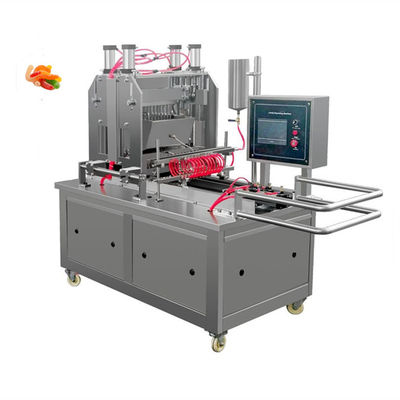 3kw Semi Automatic Bears Beans Rings Gummy Candy Depositing Machine for Candy Forming