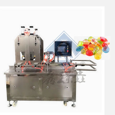 Shanghai Industrial Candy Making Machine 50kg/hour Capacity for Lollipop Toffee Gummy