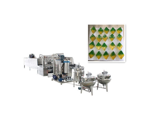 High Production Candy Making Machine Line for Candy Application Fields 70KW Power