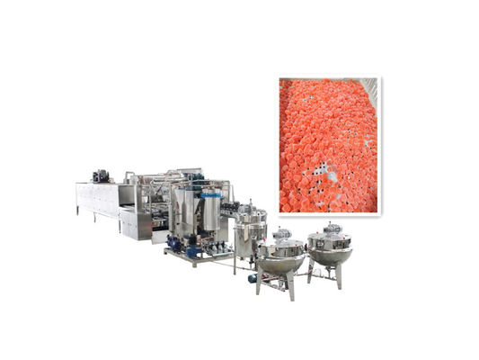 High Production Candy Making Machine Line for Candy Application Fields 70KW Power