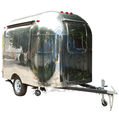 MAKING FOOD Machinery Function 1000 KG Mobile Food Truck with Design and Stainless Steel