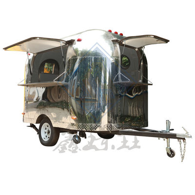 MAKING FOOD Machinery Function 1000 KG Mobile Food Truck with Design and Stainless Steel