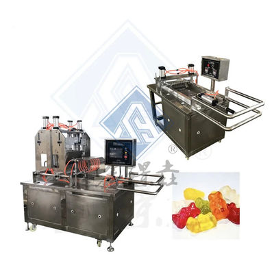 Shanghai Industrial 50kg/h Pouring Machine for Lollipop Toffee Gummy Bear Candy Making