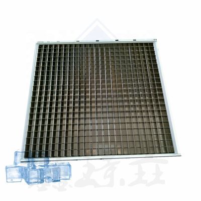 Industrial Ice Cube Maker Machine Producing 100kg of Cubes with 80KG Ice Storage Capacity