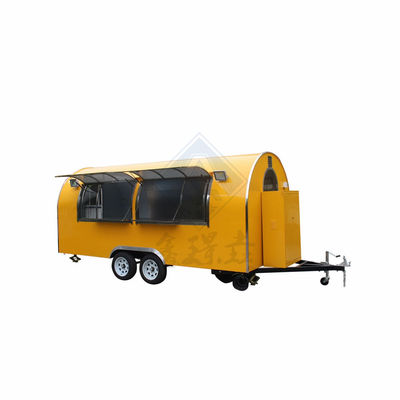 Vending Snack Function Movable Street Coffee Juice Pancake Food Cart Mobile Food Truck