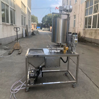 60-80kg/h Corn Filling Two Head Egg Roll Wafer Making Machine for Small Business