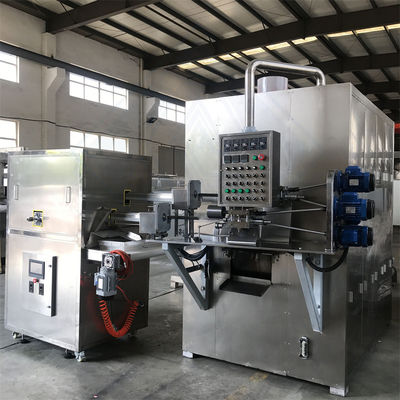 60-80kg/h Corn Filling Two Head Egg Roll Wafer Making Machine for Small Business