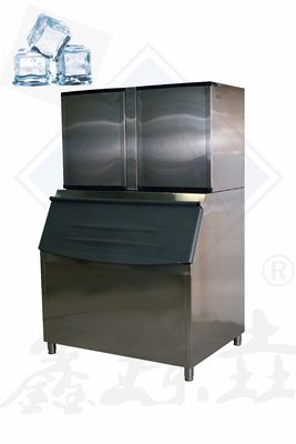Industrial Ice Cube Machine Maker 60kg Stand Power Supply 380V/220V 4.5KW Input Power