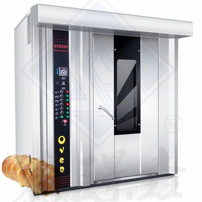 Made Electric Milk Biscuit Cake Bread Automatic Rotary Oven with Steam Function