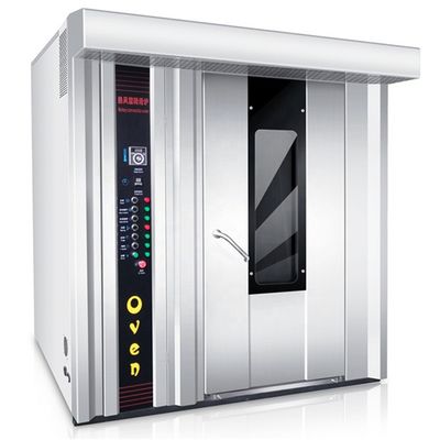 Made Electric Milk Biscuit Cake Bread Automatic Rotary Oven with Steam Function