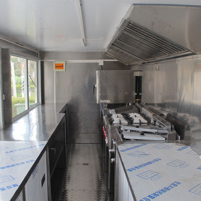 Vending Snack Function 580CM Single/Double Axles Mobile Hot Dog Coffee Food Truck