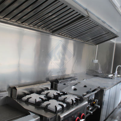 Vending Snack Function 580CM Single/Double Axles Mobile Hot Dog Coffee Food Truck