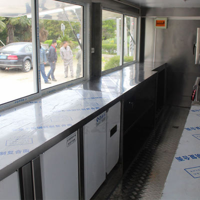 Vending Snack Function 580CM Single/Double Axles Mobile Hot Dog Coffee Food Truck