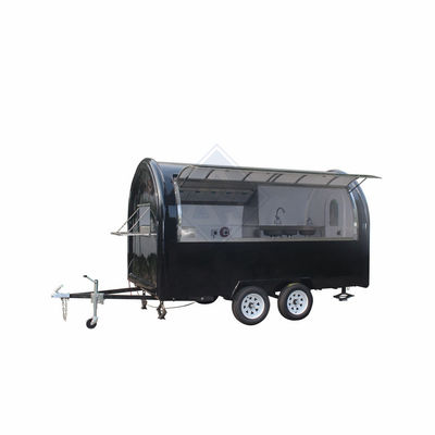 Street Snack Pancake Mobile Food Truck with 220V Voltage and 1000kg Load Capacity