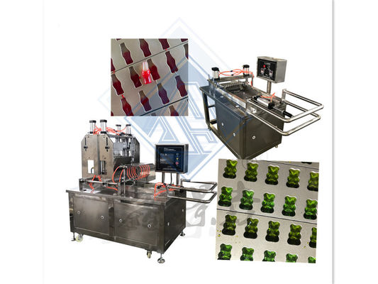 Raw Material Gelatin 50kg Candy Making Machine for Lollipop Toffee Jelly and Gummy Bear