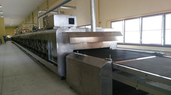 High Productivity Electric Tunnel Oven for Assorted Soft Crisp Cookies Production