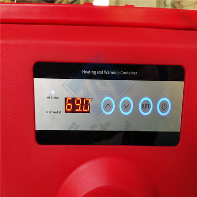 53x33.5x51cm Inner Size LLDPE Food Grade Plastic Heat Electric Warmer Food Box with PU Foam