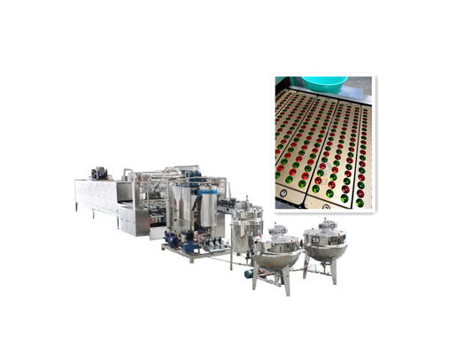 Automatic Candy Lollipop Machine Line for 150kg/h Bear Production in Food Industry