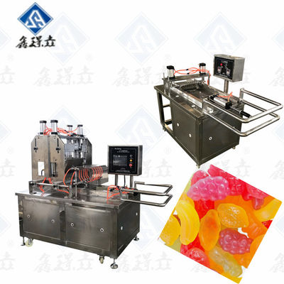 1.5KW Power Semi Automatic Soft Pectin Bear Candy Making Machine for 30-60kg/h Output