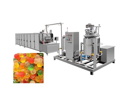 Industrial 150kg/h Lollipop Bear Toffee Candy Making Production Line Automatic Machine