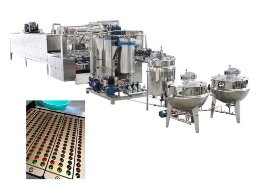 Industrial 150kg/h Lollipop Bear Toffee Candy Making Production Line Automatic Machine