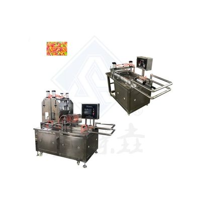 Customizable Assorted Bean Rings Gummies Depositing Machine for Sweet Confections