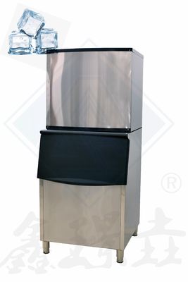 Air Cooling Water Cooling Industrial Ice Cube Machine 500kg for Ice Cream Production