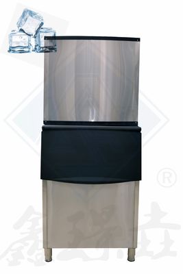 Air Cooling Water Cooling Industrial Ice Cube Machine 500kg for Ice Cream Production