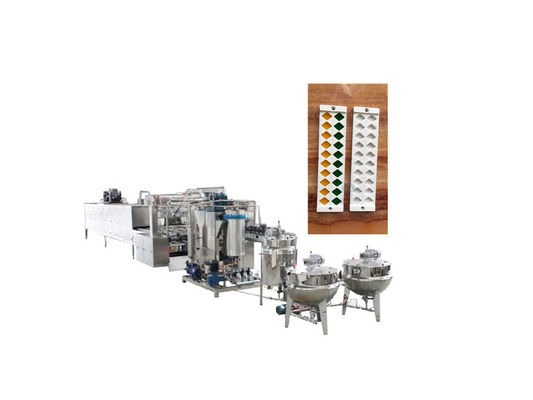 Industrial 150kg/h Hard Candy Making Machine for Toffee Sweets Lollipop Bear Production