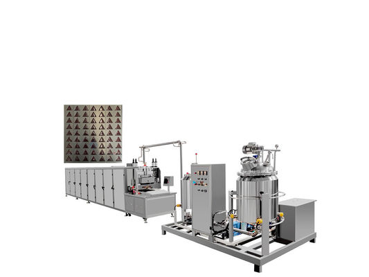 Industrial 150kg/h Hard Candy Making Machine for Toffee Sweets Lollipop Bear Production