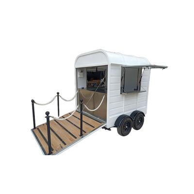 Raw Material Milk Snack Food Maker Commercial Sandwich Ice Cream Mobile Food Truck Trailer