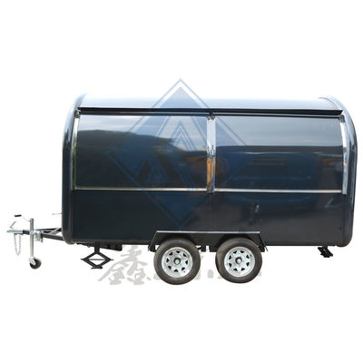 Raw Material Nuts Mobile Hot Dog Coffee Food Truck with Customized Cooking Equipments