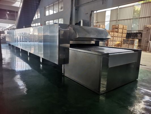 Long Service Life Tunnel Oven Production Line for Bread Cookies Biscuits Easy Operate
