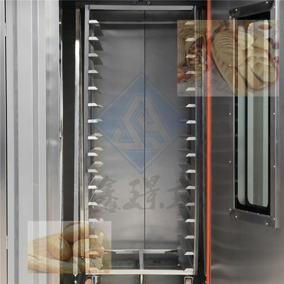 Good 32 Trays Biscuits Pan Cake Bread Automatic Rotary Oven with Steam Function Made