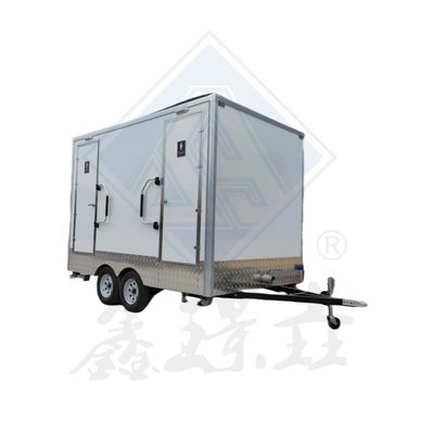 Outdoor Portable Toilet Trailer for Public Facilities 2/3 Stall Mobile Restroom