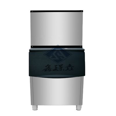 Self Service Mini Ice Cube Machine with Air Cooling and Convenient Bagging Capability