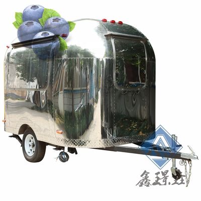 Commercial Food Carts Mobile Food Truck with Kitchen and Pizza Oven Trusted Seller