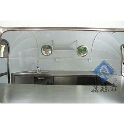 Commercial Food Carts Mobile Food Truck with Kitchen and Pizza Oven Trusted Seller