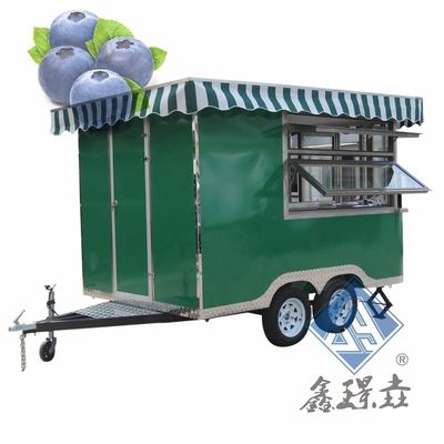 Drivable Food Truck Trailer Outdoor Street Food Cart with Long Service Life and Pizza